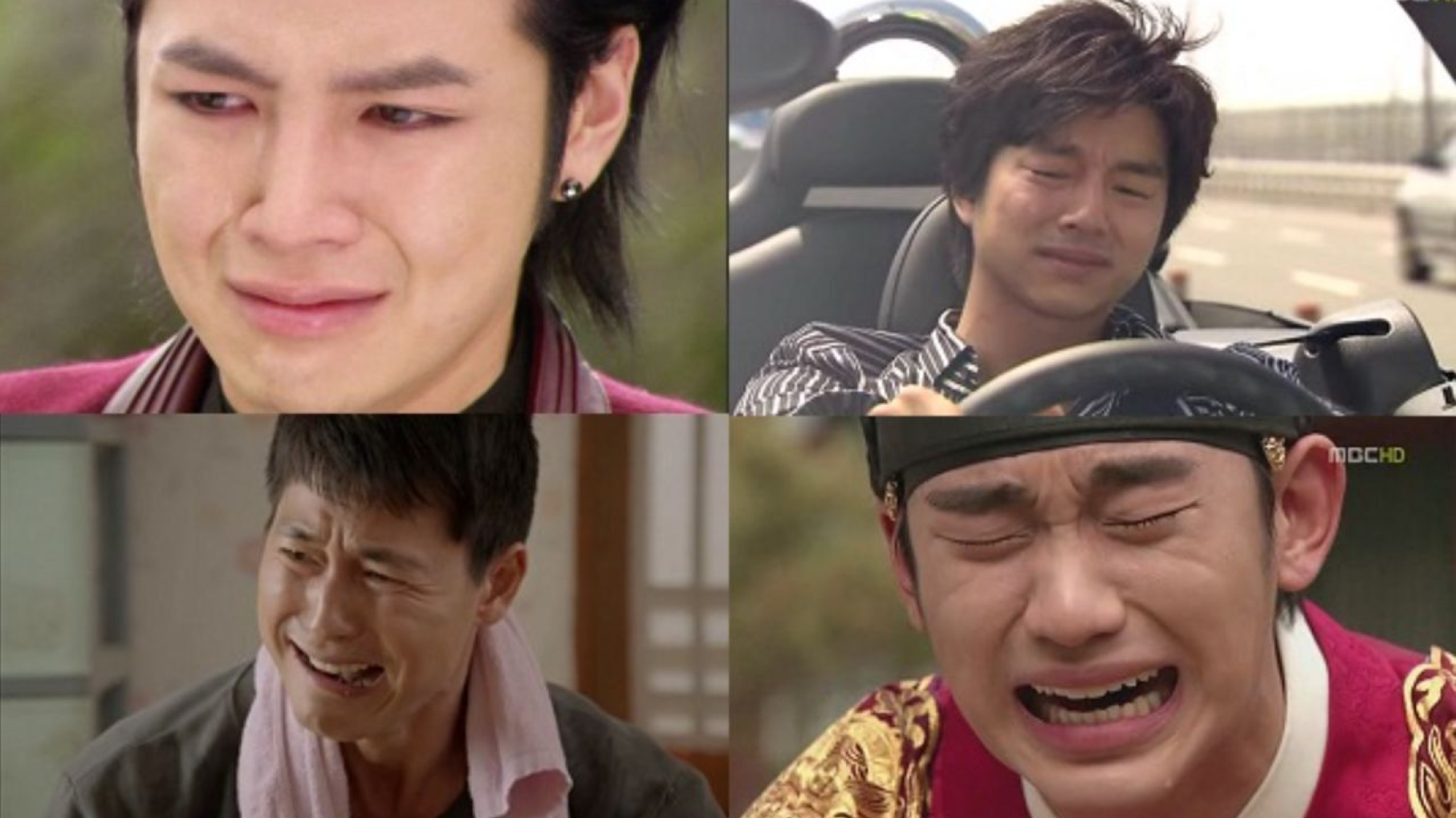 Кадри з дорам, де чоловіки також плачуть